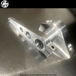Milling & Turning Pedal Mounting Block & Throttle Arm