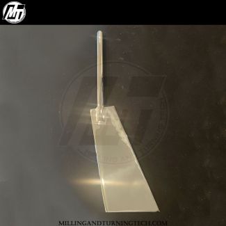 M&TT Stainless Steel Wedge Rudder - Polished