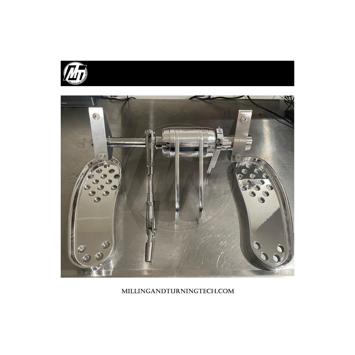 Stringer Mounted Cavitation Left Pedal & Throttle Pedal Right Set
