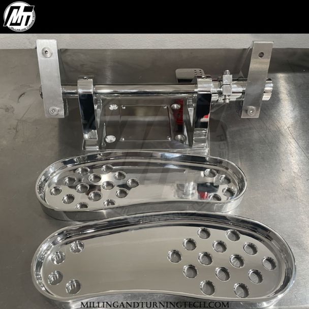 Floor Mount Pedal Set - Fixed Left Throttle Right