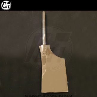 MT&T Stainless Steel Trailing Rudder - Polished